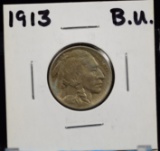 1913 Type1 Buffalo Nickel BU