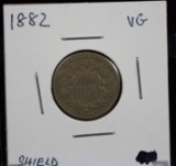 1882 Shield Nickel VG Plus