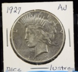 1927 Peace Dollar AU