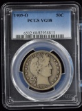 1905-O Barber Half Dollar PCGS VG-8