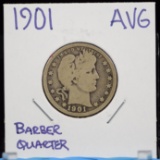 1901 Barber Quarter AVG