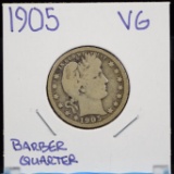 1905 Barber Quarter VG