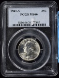 1941-S Washington Quarter PCGS MS-66