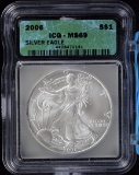 2006 American Silver Eagle ICG MS-69