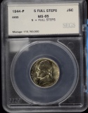 1944-P Jefferson Nickel ANACS MS-65 5 Steps