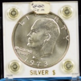 1973-S Silver Eisenhower Dollar GEM BU