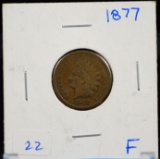 1877 Indian Head Cent Fine