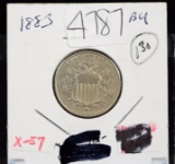 1883 Shield Nickel CH UNC