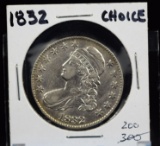 1832 Bust Half Dollar BU