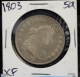 1803 Draped Bust Half Dollar XF