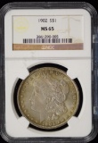 1902 Morgan Dollar NGC MS-65