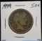 1899 Barber Fifty Cent