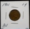 1901 Indian Head Cent AU