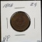 1868 Two Cent VF