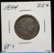 1894 Barber Twenty Five Cent VF Plus