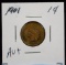 1901 Indian Head Cent AU Plus