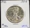 1943 Walking Half Dollar BU