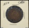 1859 One Cent Canada drilled