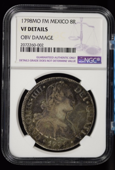 1798 MO Mexico 8R NGC VF Details