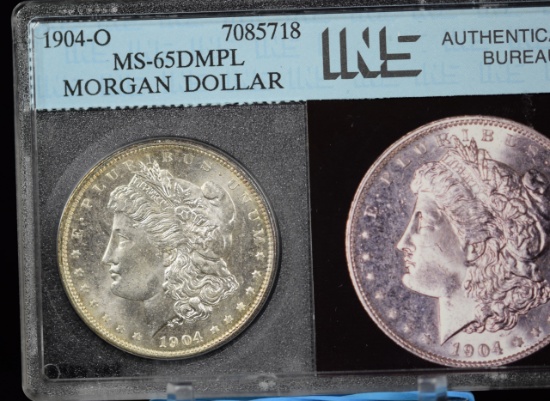 1904-O Morgan Dollar INS GEM/BU DMPL