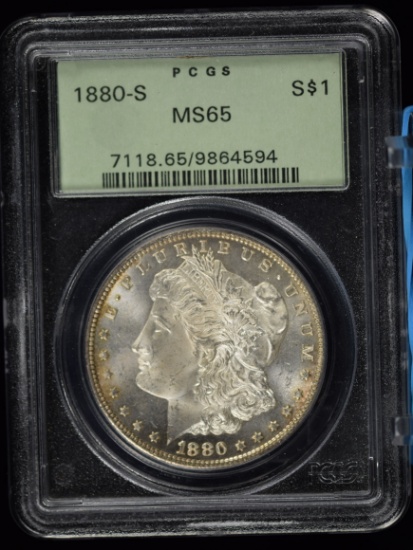 1880-S Morgan Dollar PCGS MS-65