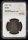 1837 Capped Bust Fifty Cent NGC XF-40