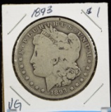 1893 Morgan Dollar VG