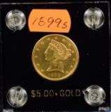 1899-S $5 Gold Coronet