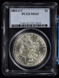 1883-CC Morgan Dollar PCGS MS-62