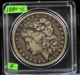 1880-CC Morgan Dollar F