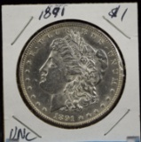 1891 Morgan Dollar UNC