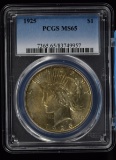 1925 Peace Dollar PCGS MS-65