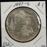 1897-S Morgan Dollar UNC