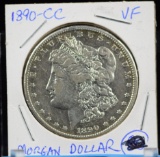 1890-CC Morgan Dollar VF