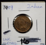 1909 Indian Head Cent UNC