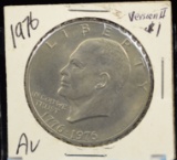 1976 Eisenhower Dollar Version 2 Bicen