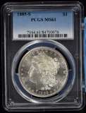 1885-S Morgan Dollar PCGS MS-61