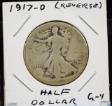 1917-D Walking Half Dollar Good