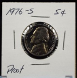 1976-S Jefferson Five Cent Proof
