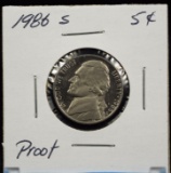 1986-S Jefferson Five Cent