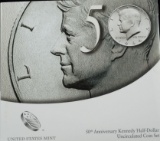 2014 US Mint Kennedy UNC set