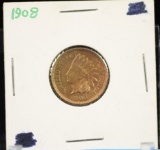 1908 Indian Head Cent AU