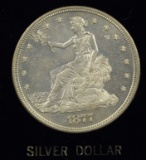 1877-S Trade Dollar CH/UNC Super Awesome Trade Dollar
