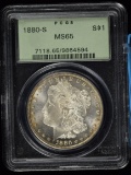 1880-S Morgan Dollar PCGS MS-65