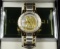 Mens Watch Coin Liberty Never been worn with Box & Information