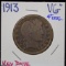 1913 Barber Half Dollar VF KEY Date 4 Plus Letters