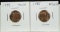 1934 & 1935 Lincoln Cents GEM BU  RED