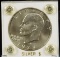 1973-S Eisenhower Silver Dollar GEM BU Capital Holder