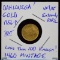 1856-D $1 Gold Dahlonega Super Rare 1460 Minted VF bent mark