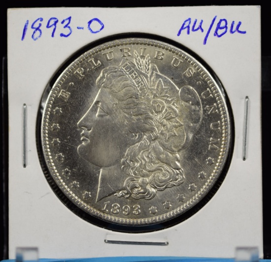 1893-O Morgan Dollar CH/AU